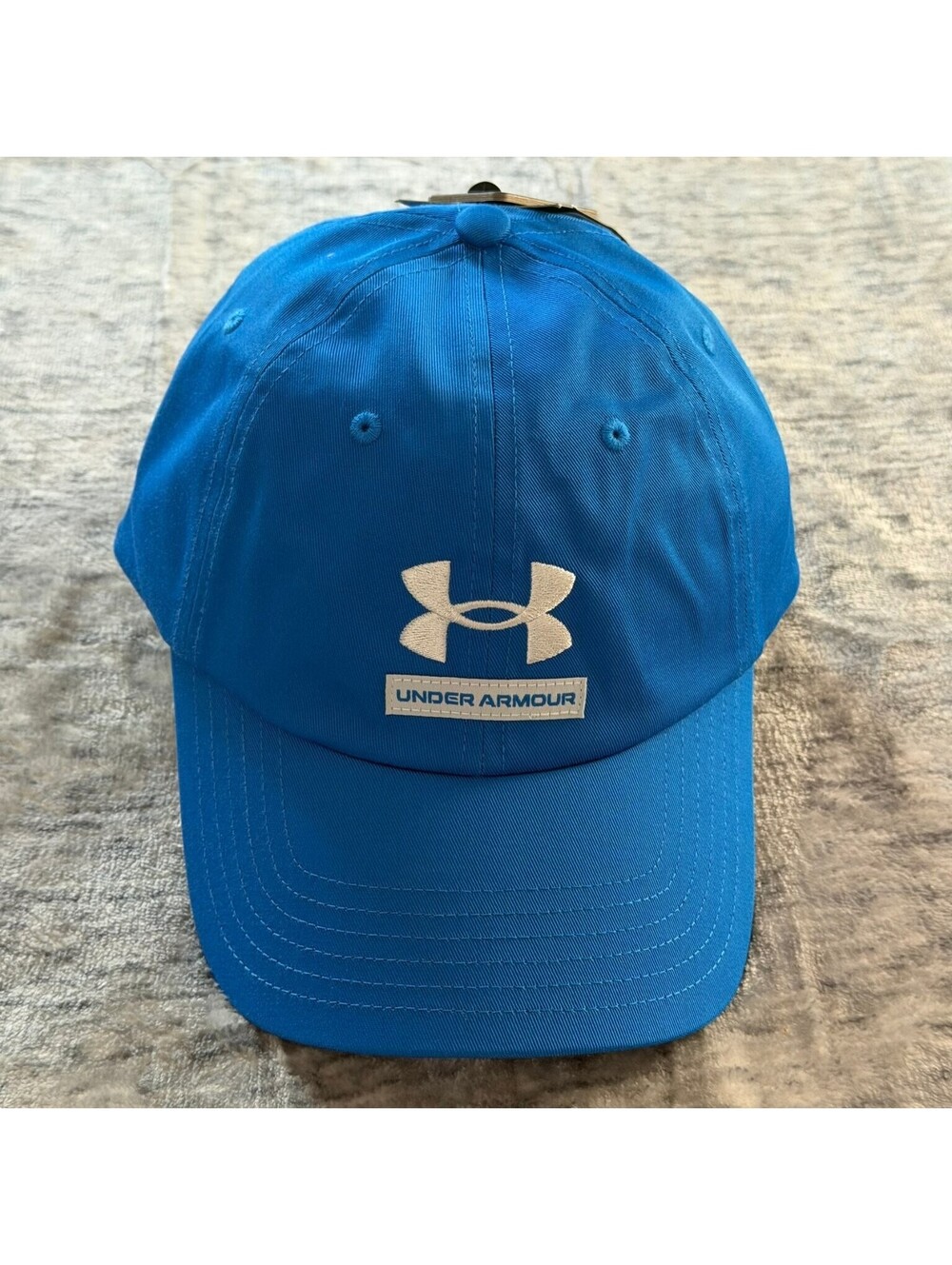 Under Armour Baseball Cap Men's OSFM Adjustable Strapback Royal Blue Hat